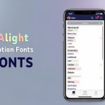 Alight Motion Fonts List