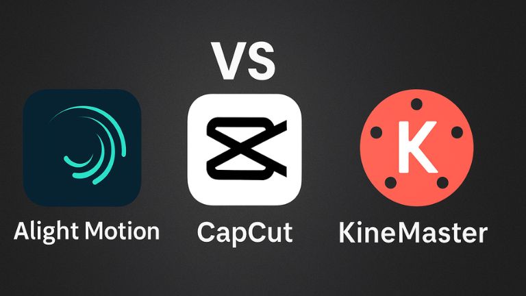 Alight Motion vs CapCut vs Kinemaster