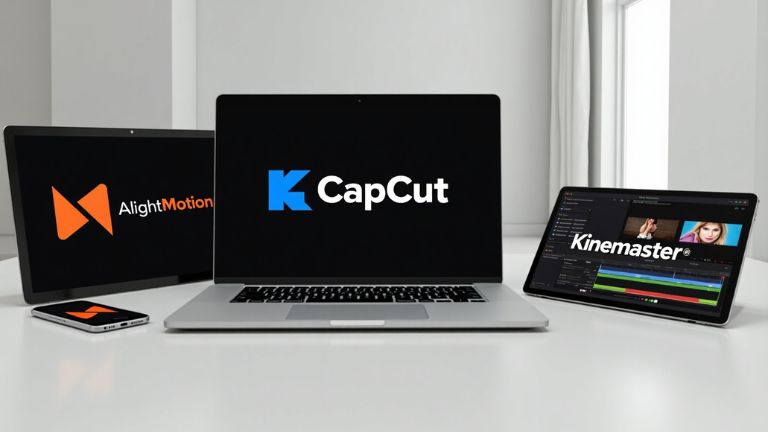 Alight motion vs capcut vs kinemaster apk