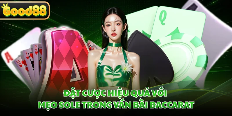 Baccarat GOOD88 - Săn Thưởng Cao Cùng Game Bài Kinh Điển 3 Đặt cược hiệu quả với mẹo sole trong ván bài Baccarat