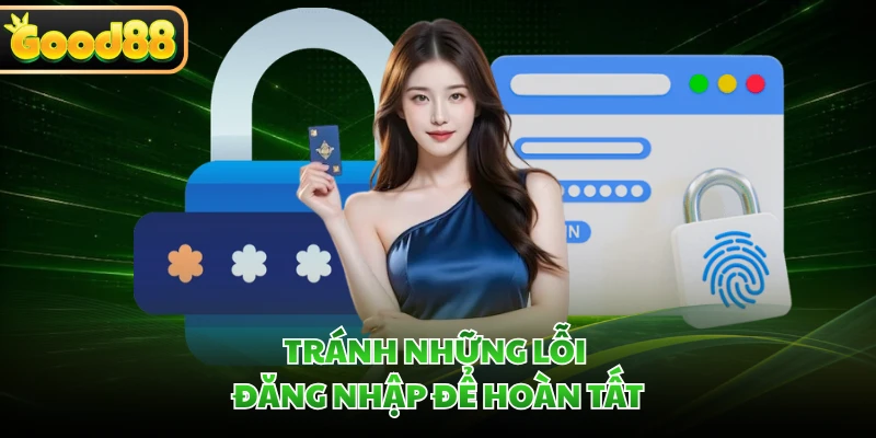 Đăng Nhập GOOD88 - Hướng Dẫn Quy Trình Chi Tiết Nhất 3 Tránh những lỗi đăng nhập để hoàn tất